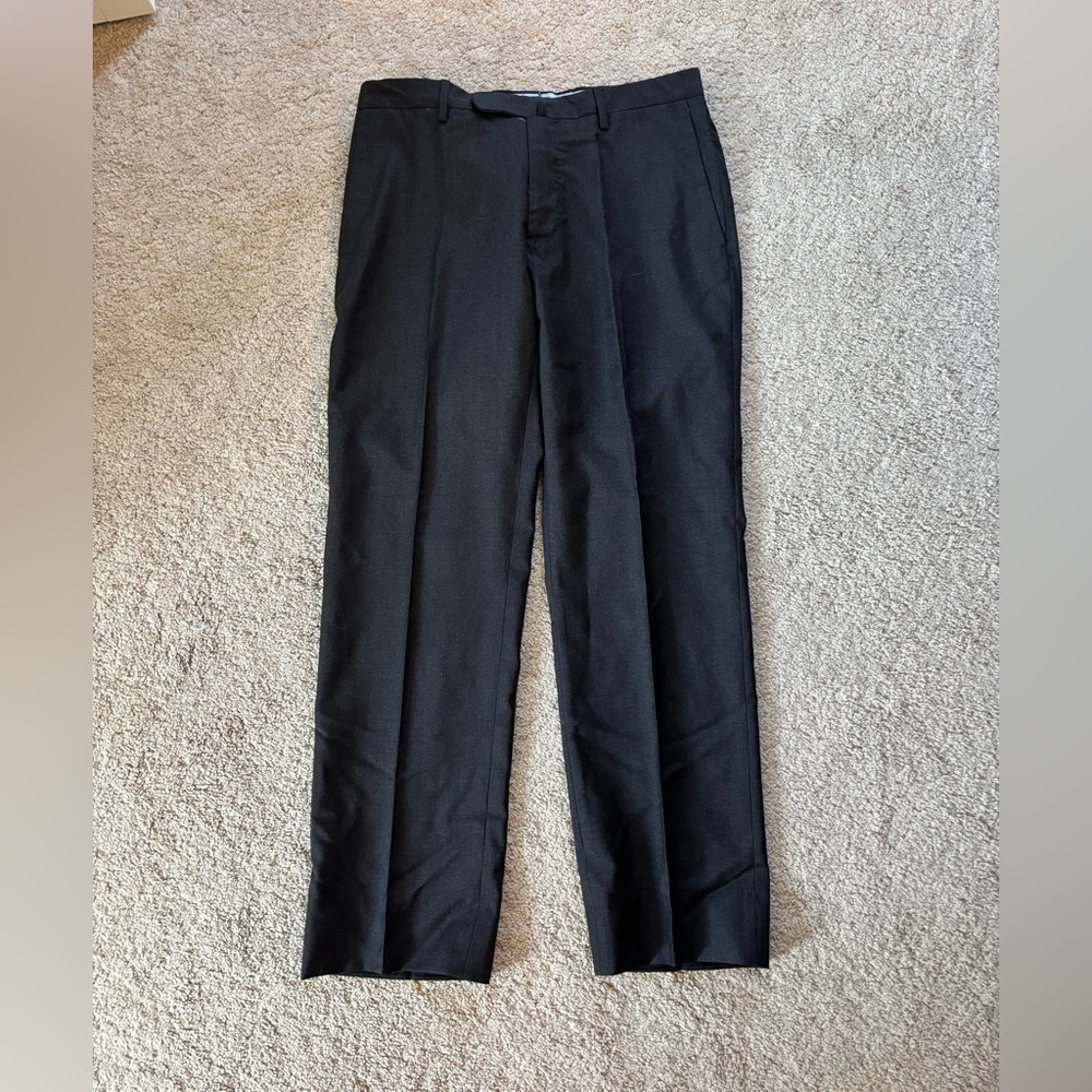 Incotex Charcoal Men's Dress Pants
